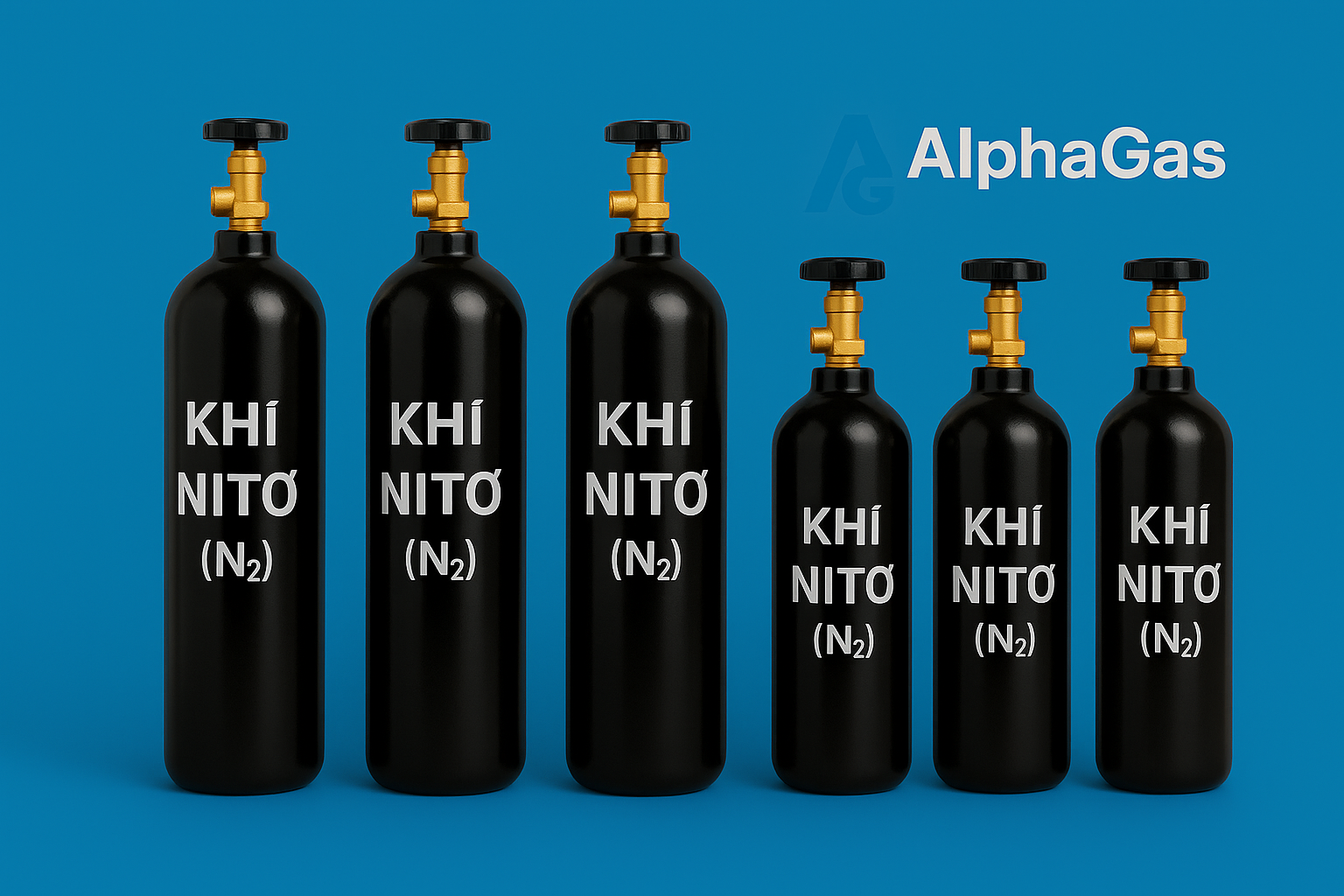KHÍ NITƠ (N₂) – CHUẨN KHÍ, CHUẨN CHẤT LƯỢNG TỪ ALPHAGAS